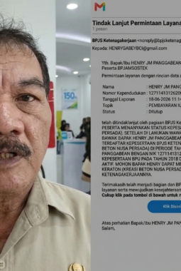 Karyawan PT Kraton Pertanyakan Kepesertaan BPJS, Diduga Pihak HRD Memberikan Informasi Tidak Benar