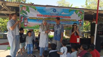 Peringati Hari Anak Nasional 2026, Kelompok PKK RW 4 Barusari Semarang Gelar Gerakan Bersama Minum Susu untuk Anak