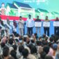 Akad Massal 62.710 Unit KPR Rumah Subsidi dan KUR Perumahan di Perumahan Puri Delta City Side, Desa Siwatu, Kecamatan Wono tunggal, Kabupaten Batang, Kamis, 30 Juli 2026. Acara tersebut dihadiri oleh Presiden Prabowo Subianto, Menteri PKP dan Gubernur Jateng.